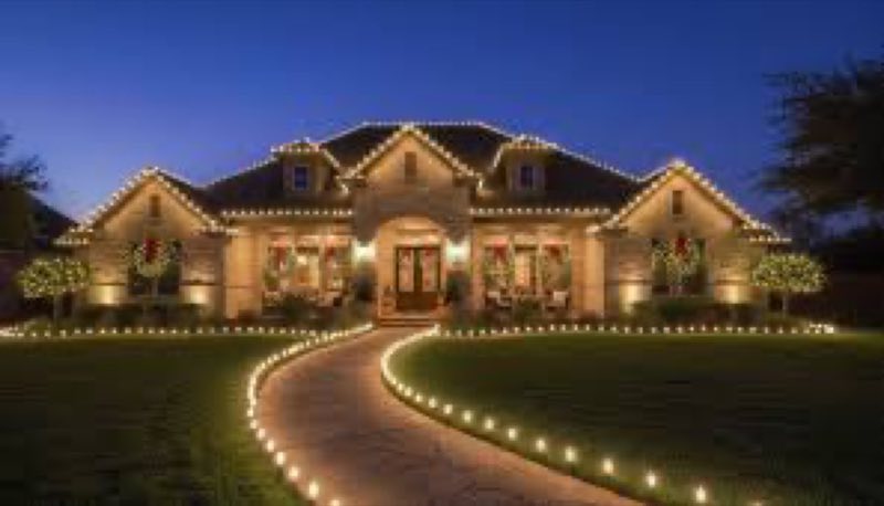 Christmas lights Waxahachie